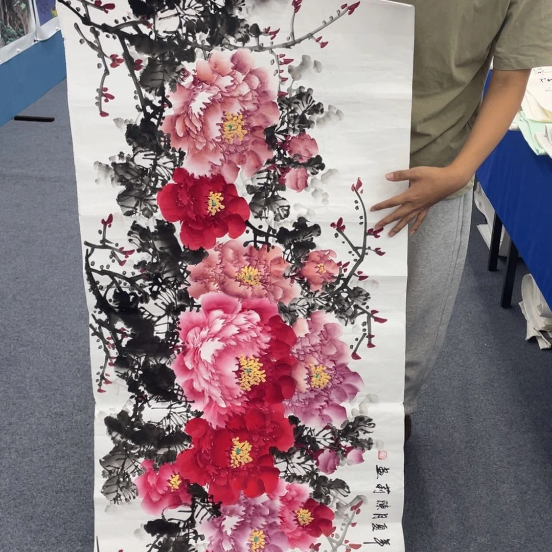 国画手绘国画欣赏一下