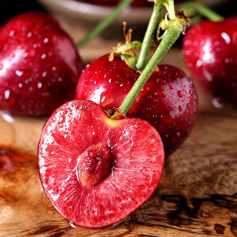 （沈阳发货）大连美早樱桃 净重1.3斤 4号/2号/1号(3J)/果王/王中王 陆运 脆甜好吃 京东包邮美早