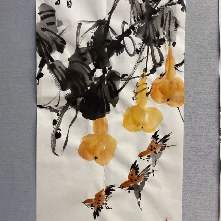 国画亲笔手绘原创