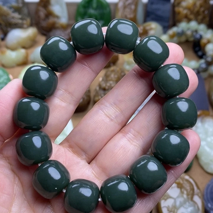 和田玉颈饰未镶嵌16mm