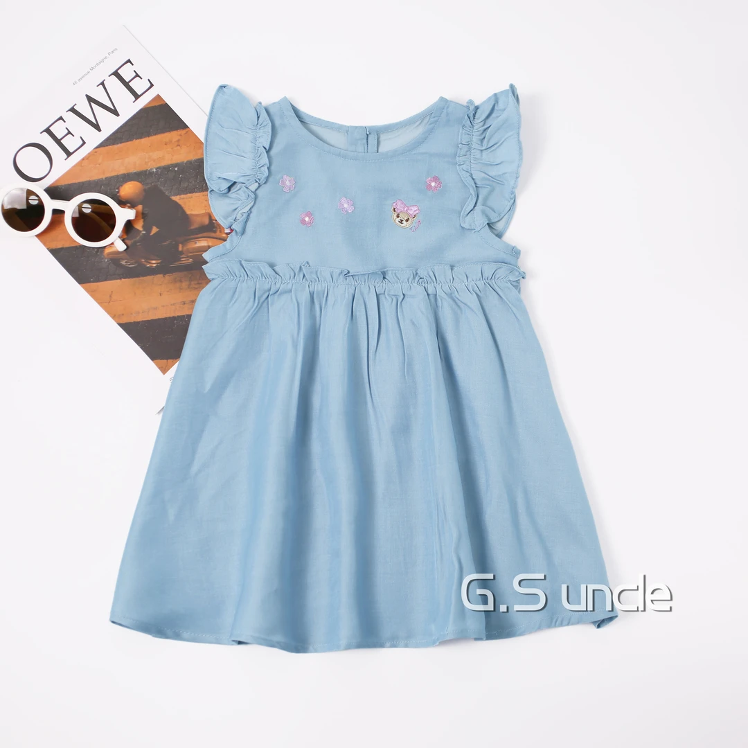 【海盐季风】Z098女宝夏款连衣裙时尚可爱公主裙