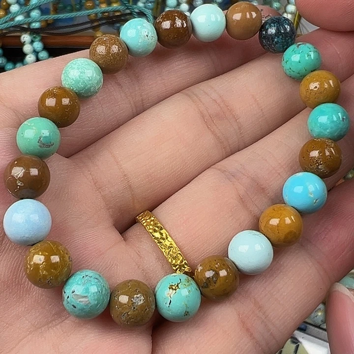 绿松石未镶嵌配饰卡8