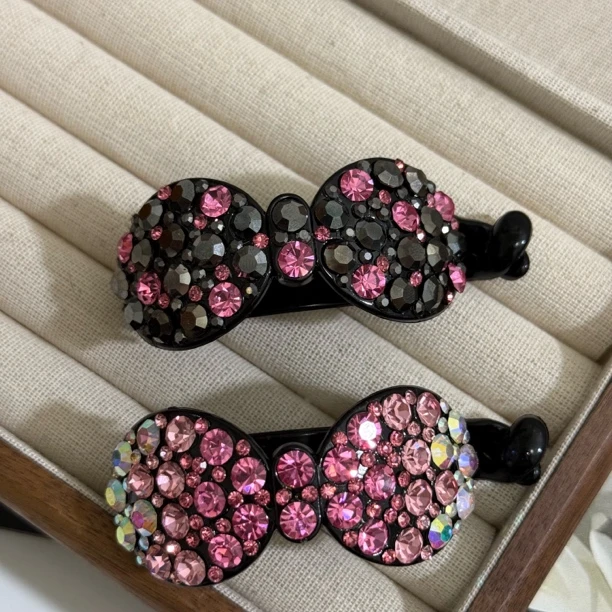 时尚发饰发夹一字夹韩版千金风简约妞妞夹优雅复古气质百搭头饰