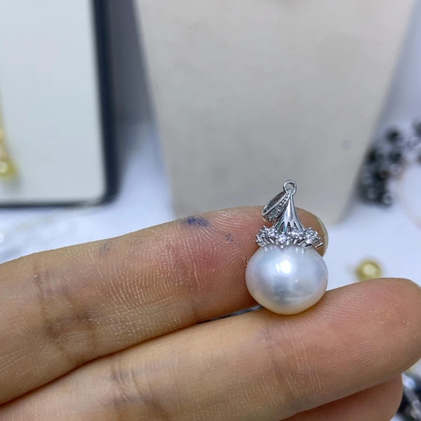 【闪购商品】海水珍珠裸珠未镶嵌颖*?