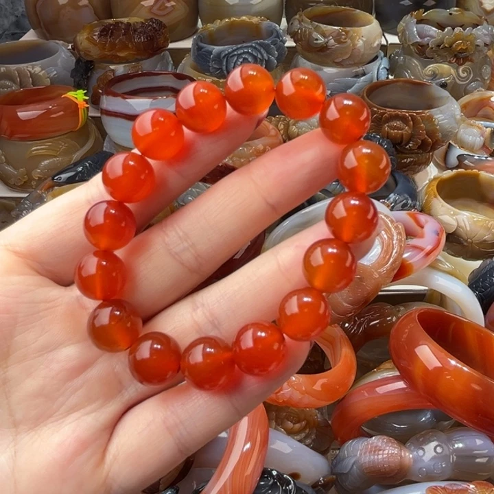 玛瑙/玉髓未镶嵌手镯