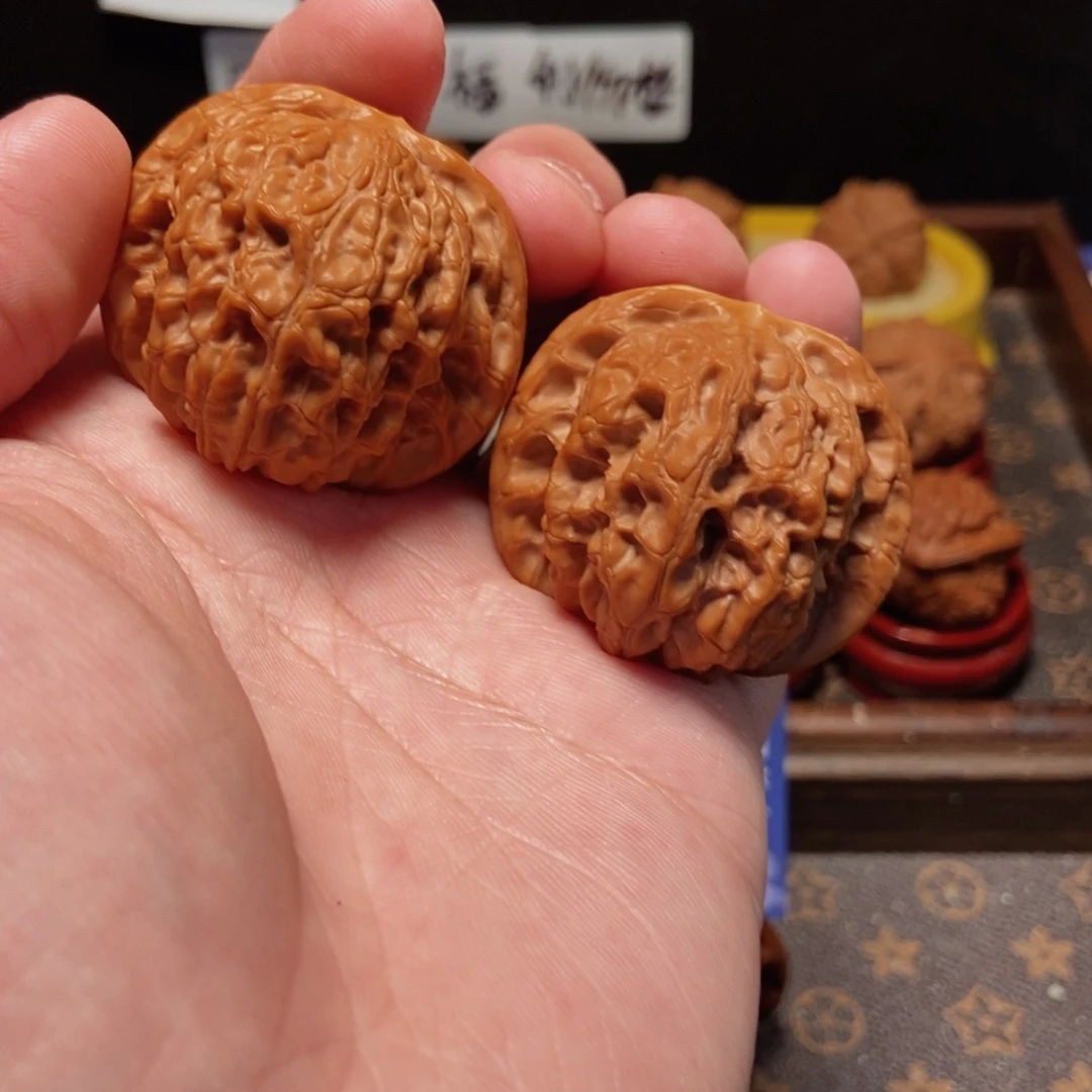 吊坠文玩核桃血麒麟42尺888