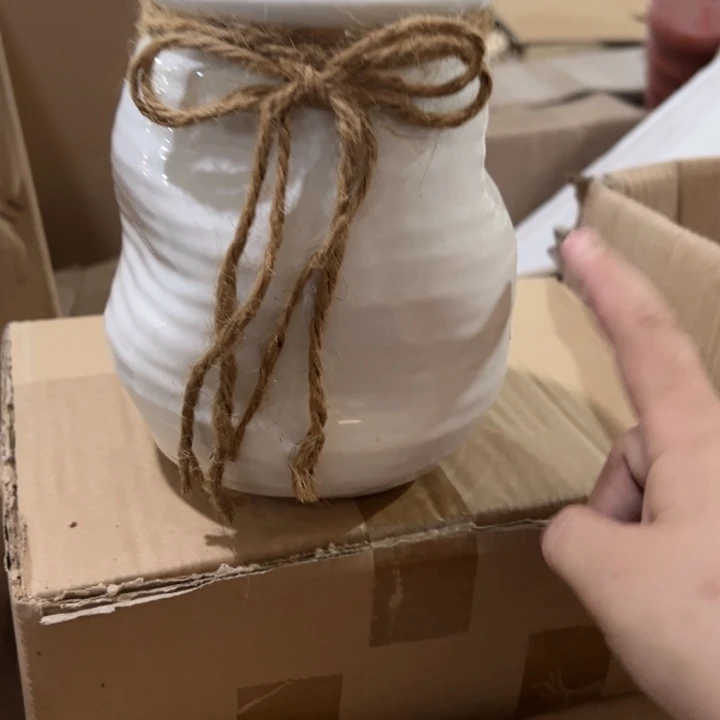 陶瓷花瓶摆件微瑕捡漏出