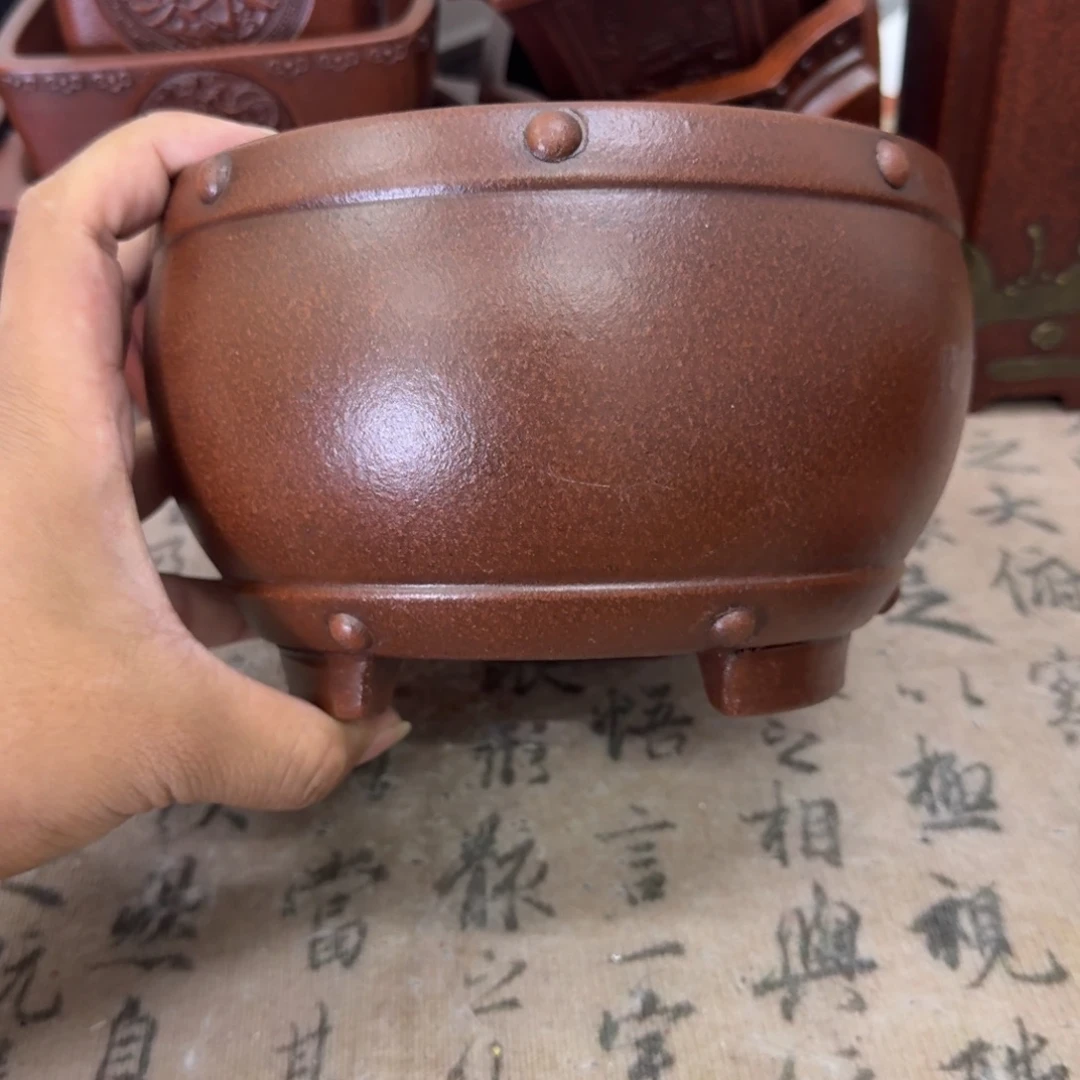 花盆紫砂15x9.5内经紫砂花盆