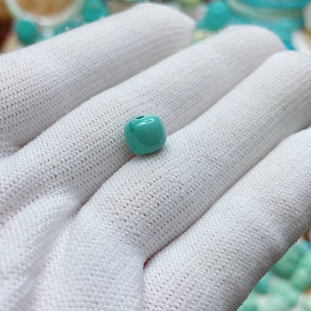 绿松石未镶嵌珠子8mm