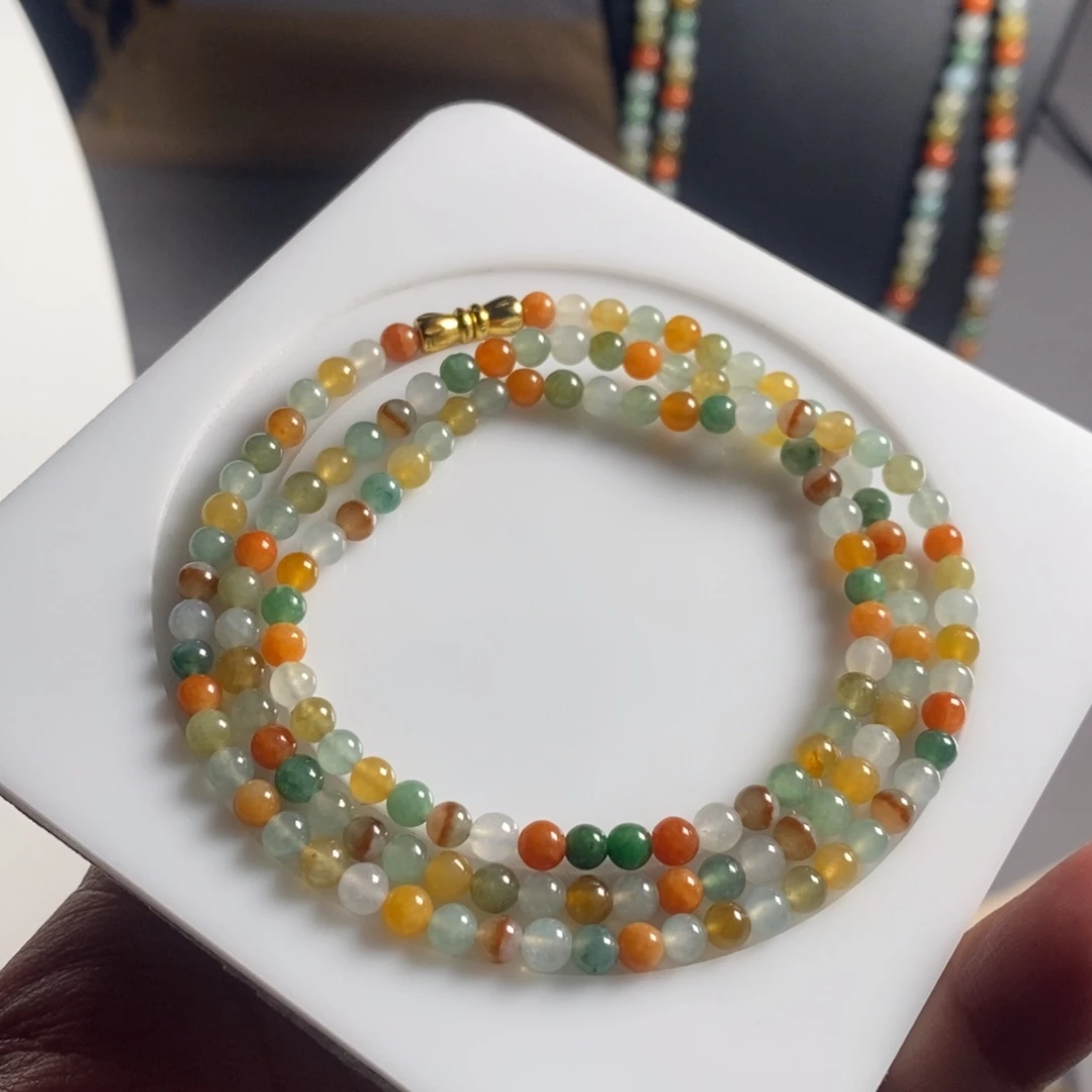 定制翡翠未镶嵌57 缅甸翡翠A货卡4.3