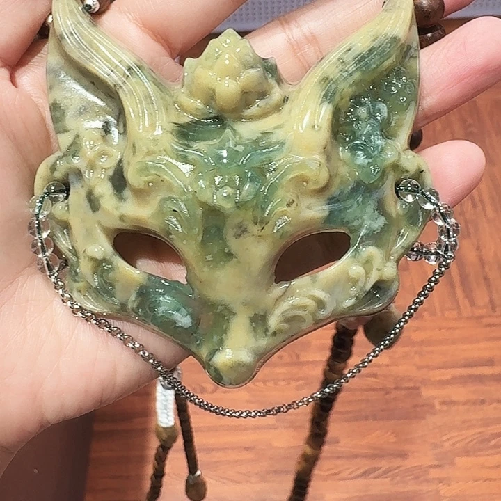 未镶嵌岫玉颈饰岫玉腰链