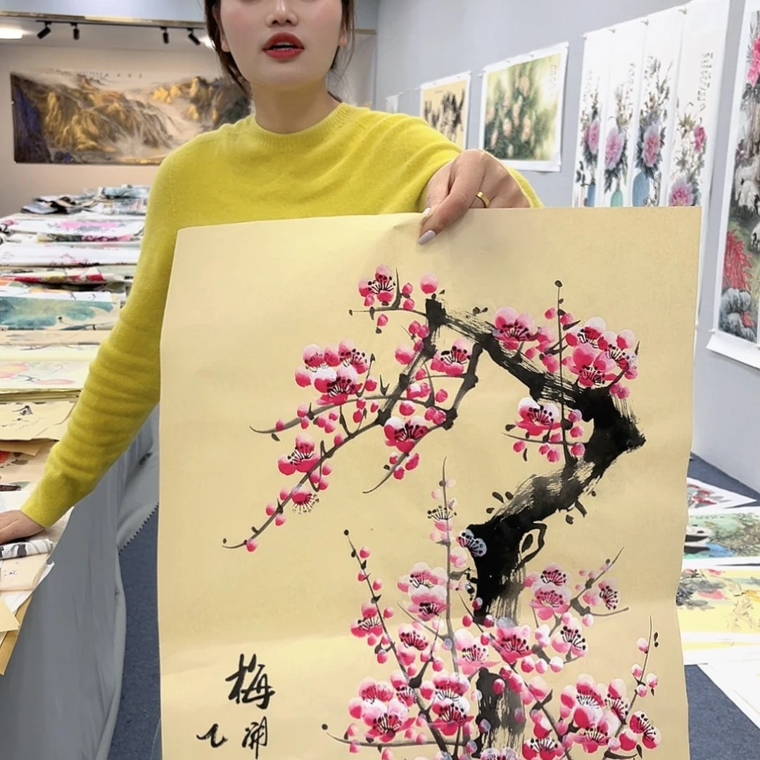 国画纯手绘字画作品