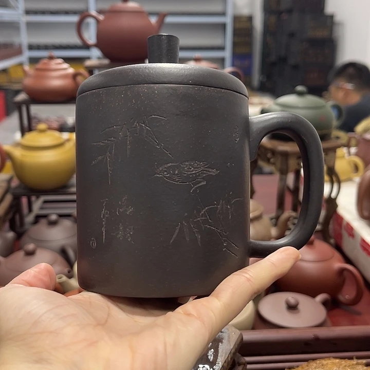 茶壶紫砂微瑕宜兴的小卡也是