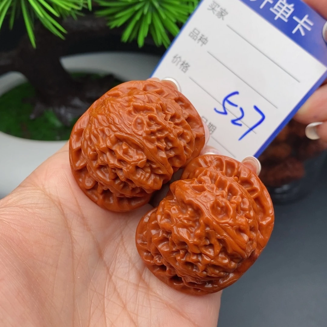 文玩核桃把件42宫灯527