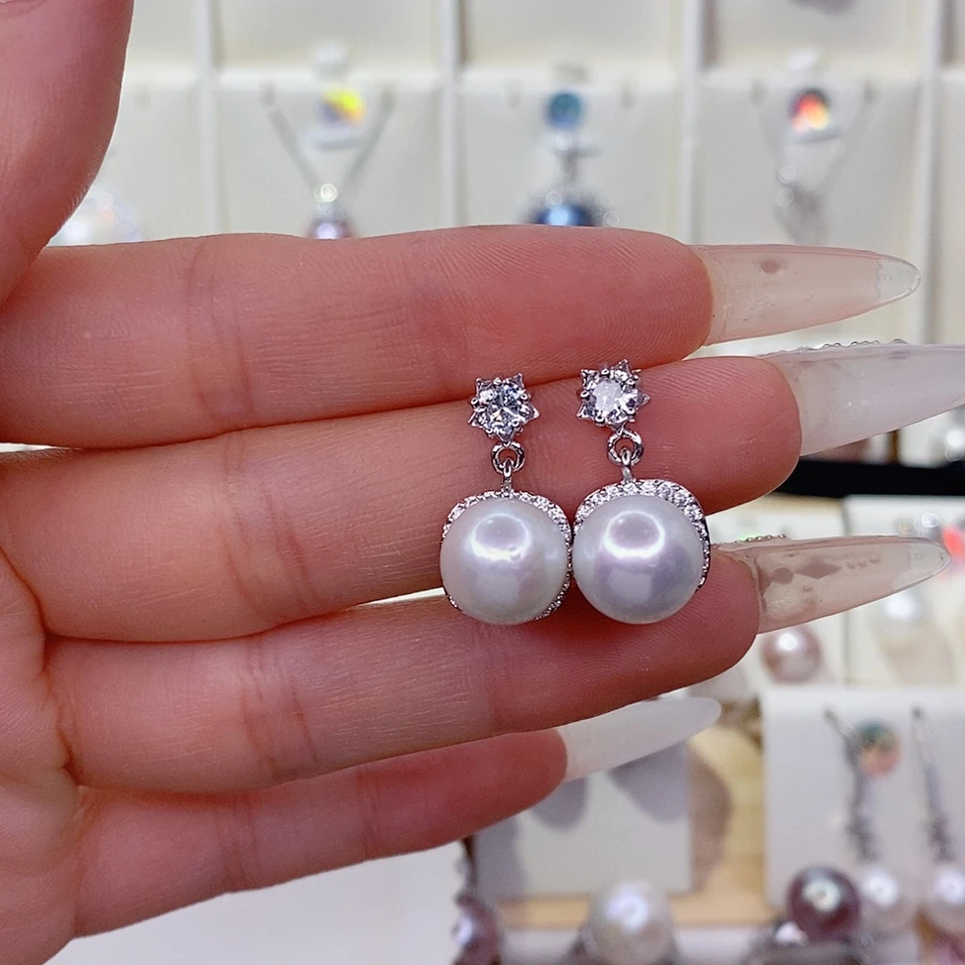 未镶嵌淡水珍珠耳饰