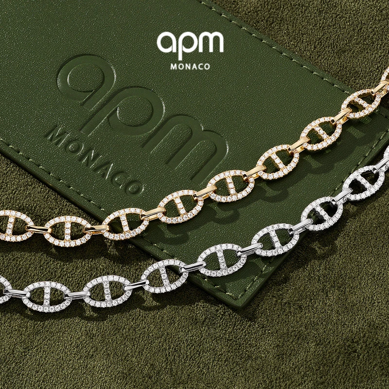[新品]APM Maille Marine链环手链前卫明星同款生日礼物手链