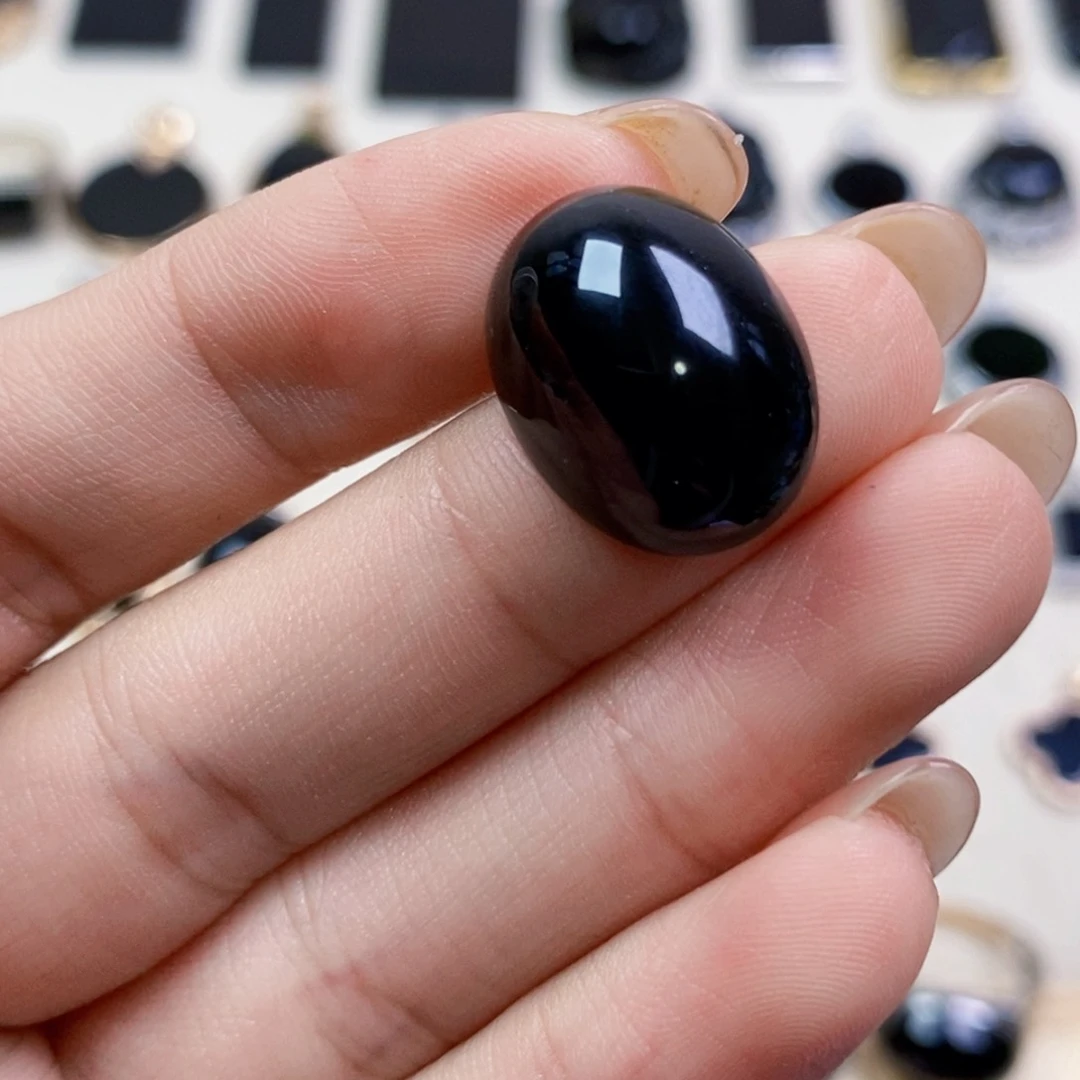 未镶嵌定制翡翠军墨翠