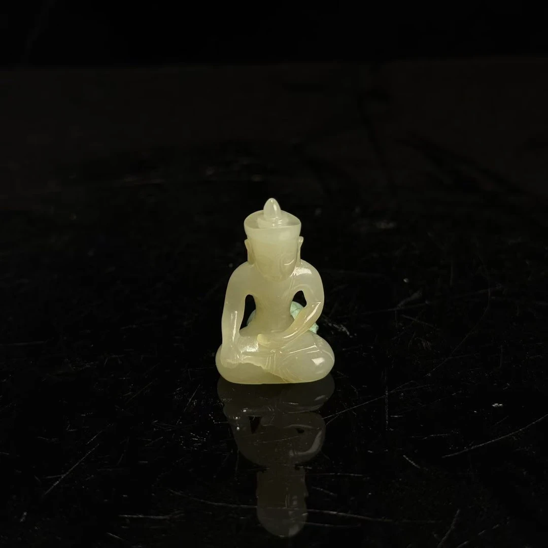 旧藏和田玉口袋佛