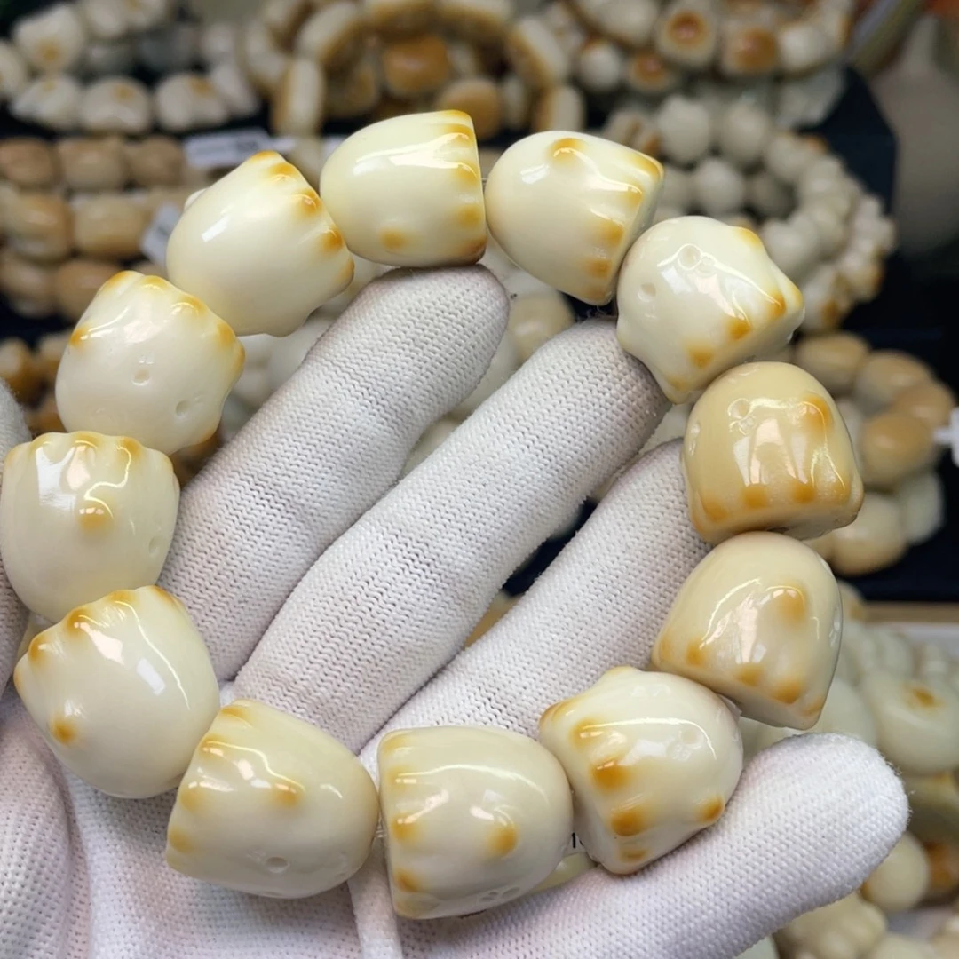 菩提根/象牙果手串122小幽灵微瑕