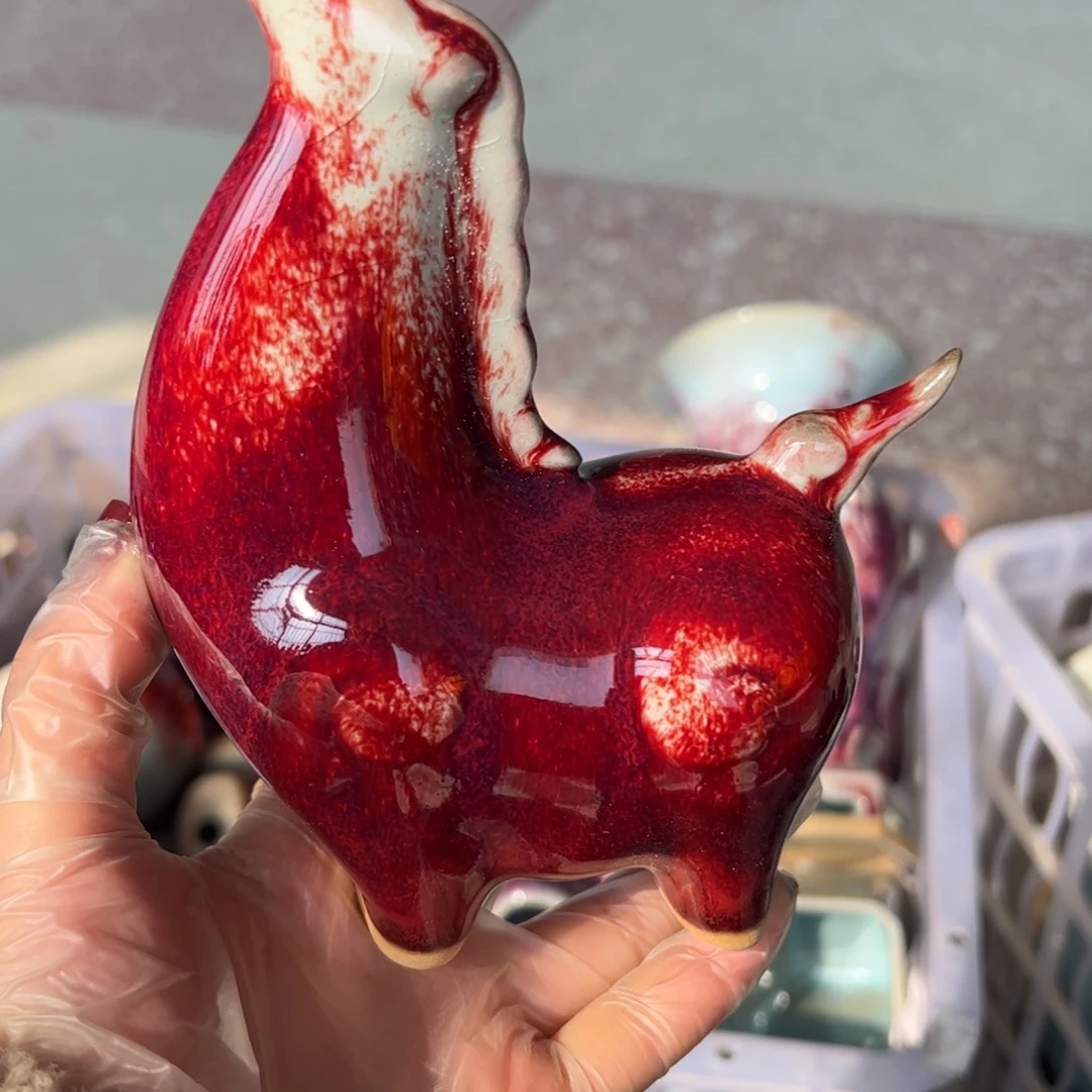 摆件郑家钧窑摆件