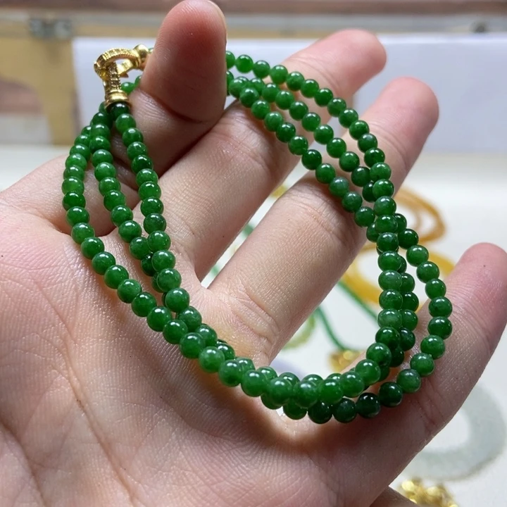 定制翡翠未镶嵌缅甸翡翠A货卡3.9