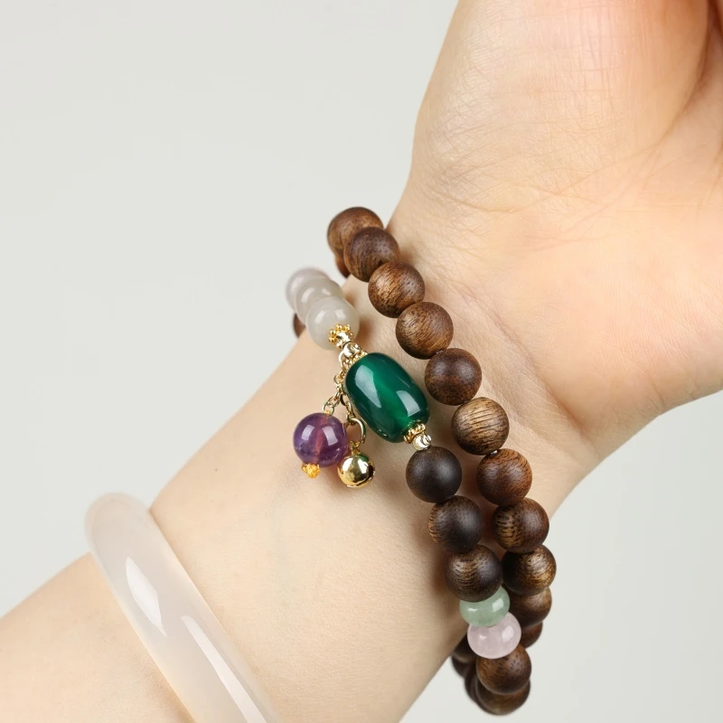 【ZHA008】竹林池畔精美手串（带礼盒证书）