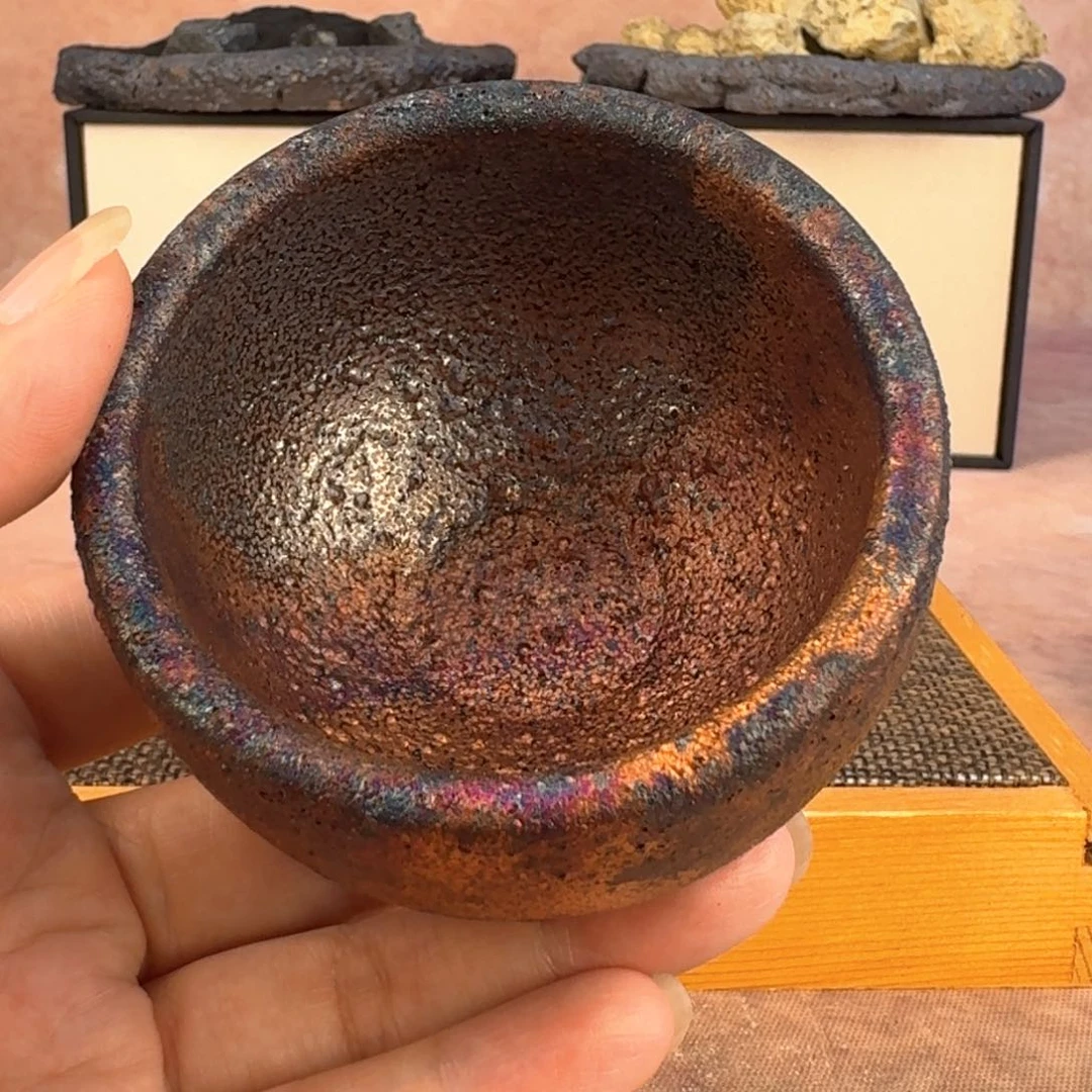 ꫛ**?荥经黑砂炸福利窑彩禅定杯24