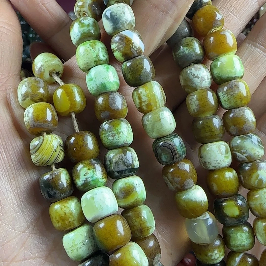 小***兽玛瑙/玉髓未镶嵌手链