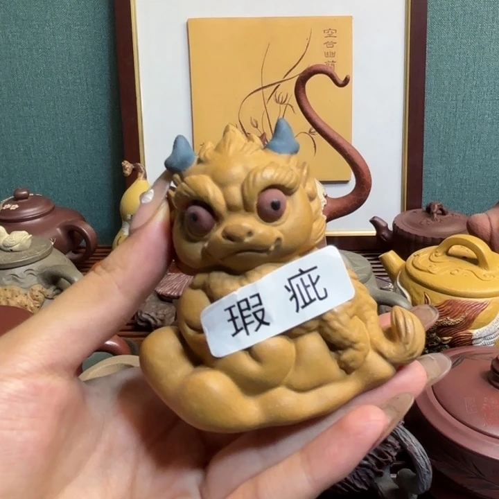 紫砂茶宠原矿精品高端紫砂壶