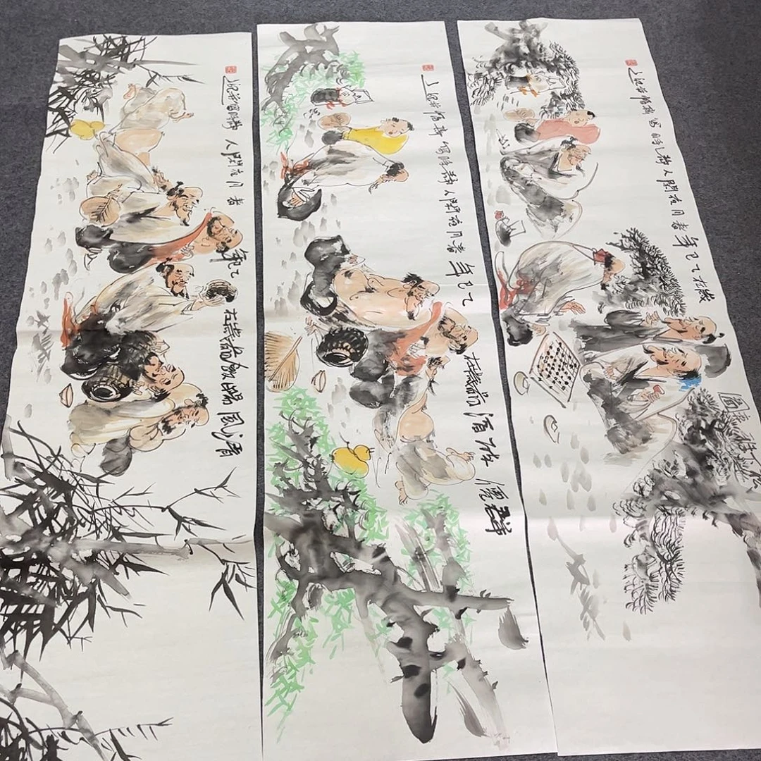 国画LT精品国画作品单幅任发