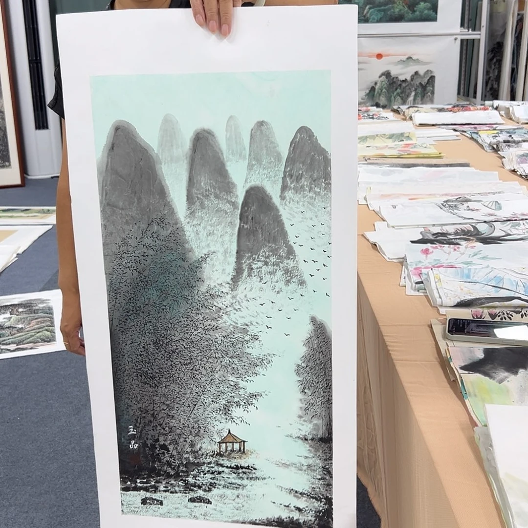 国画XD精品国画作品单幅任发