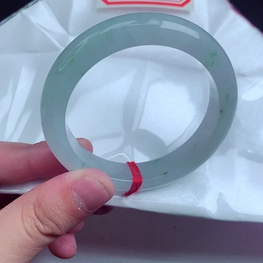 翡翠手镯未镶嵌正圈005
