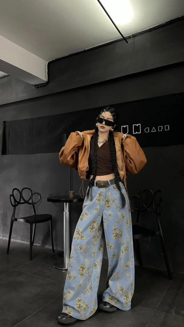 YUYU女装春装新款时尚洋气百搭个性立领外套