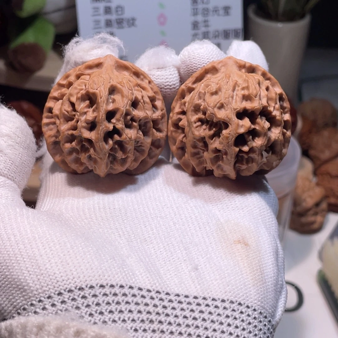 吊坠文玩核桃41 39 苹果园 7506