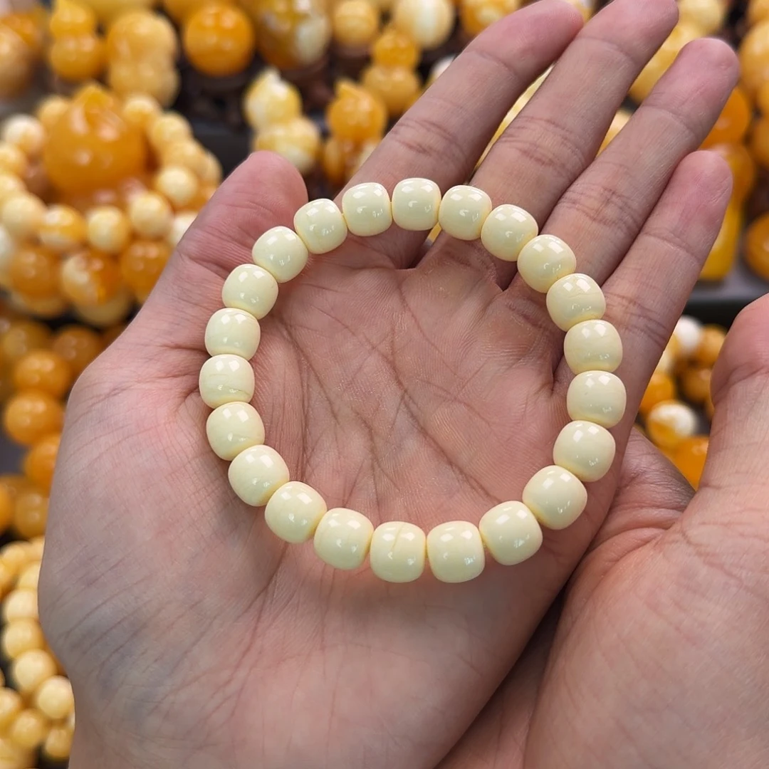 琥珀未镶嵌珠宝奇石10mm同料