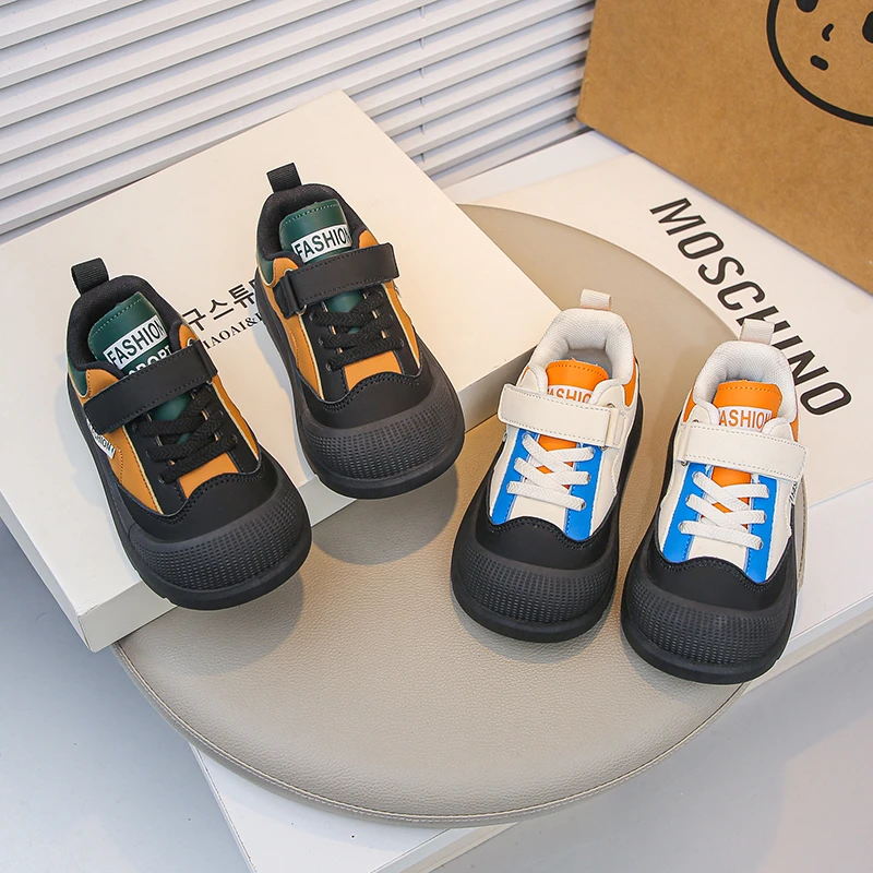 宝宝丑萌大头鞋2025春秋新款儿童鞋子男女童韩版防踢脚登山运动鞋