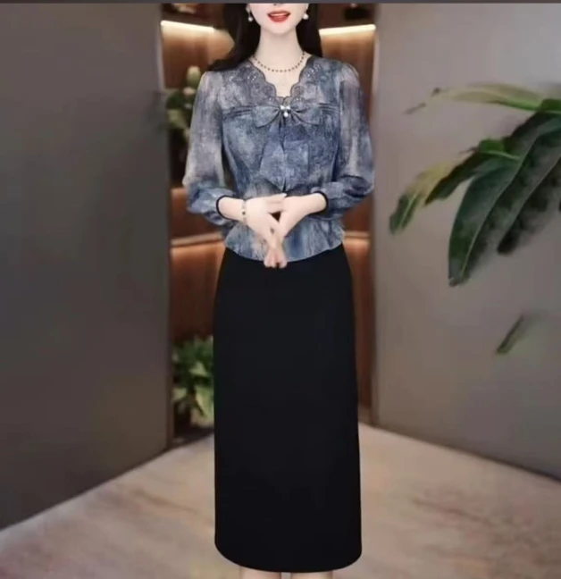 设计款优雅气质套裙