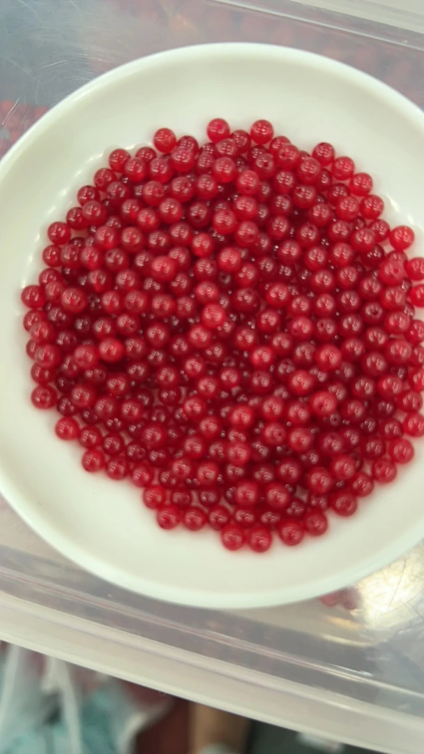 【全品珠宝】天然南红冰红A502 108颗 4mm