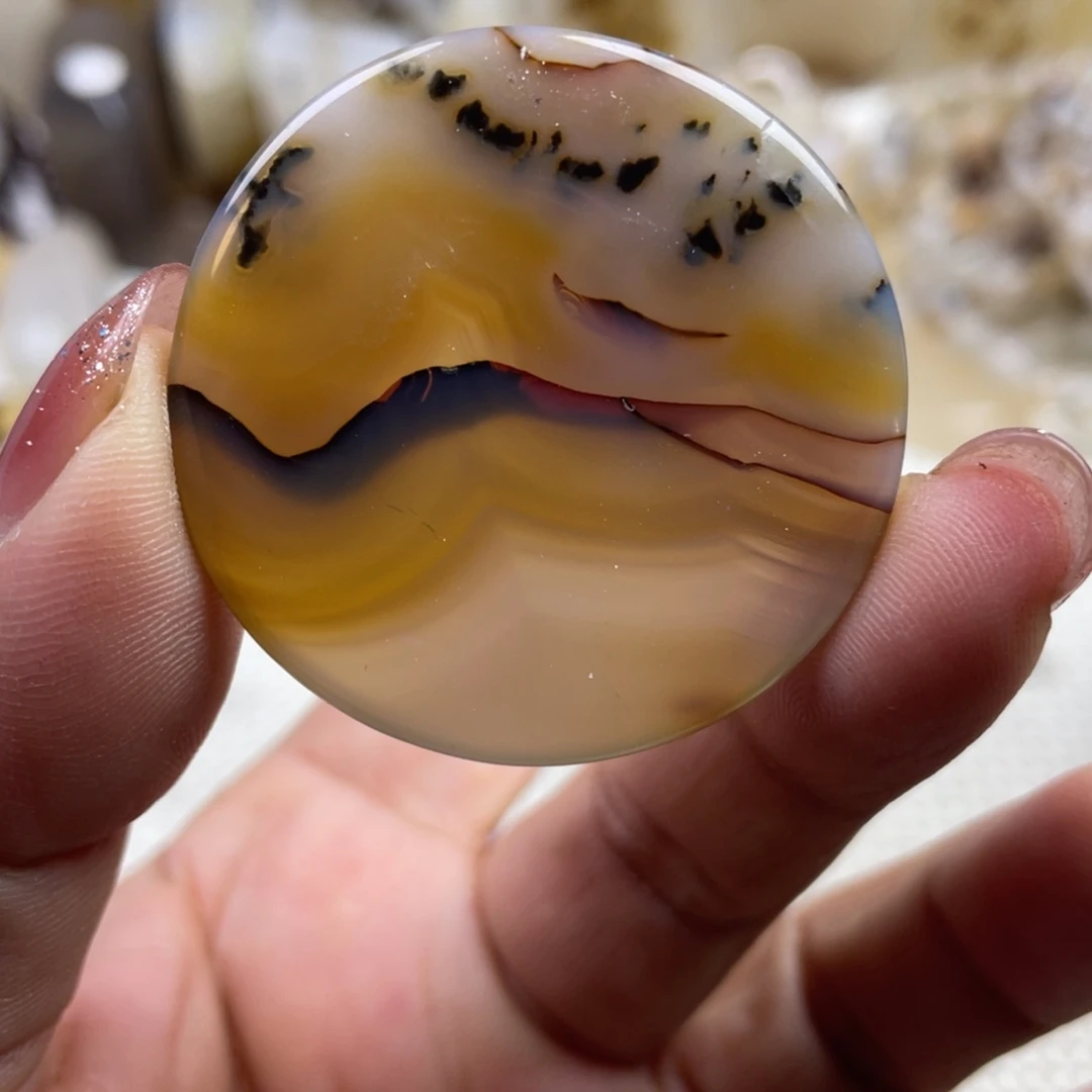 玛瑙/玉髓未镶嵌颈饰