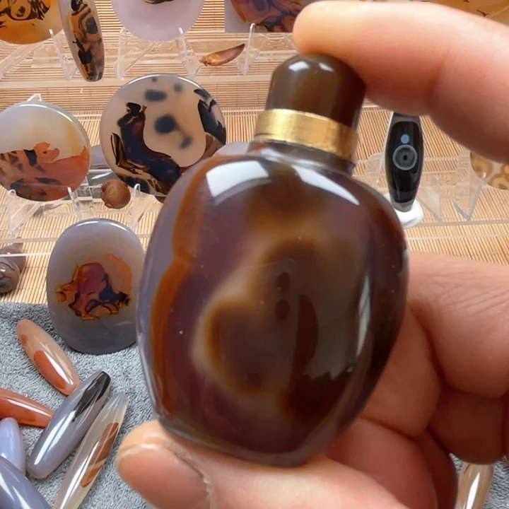 玛瑙/玉髓吊坠(不含链)未镶嵌