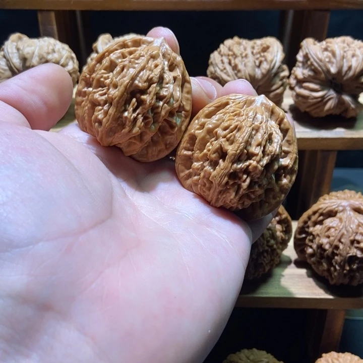吊坠文玩核桃原树麦虎42