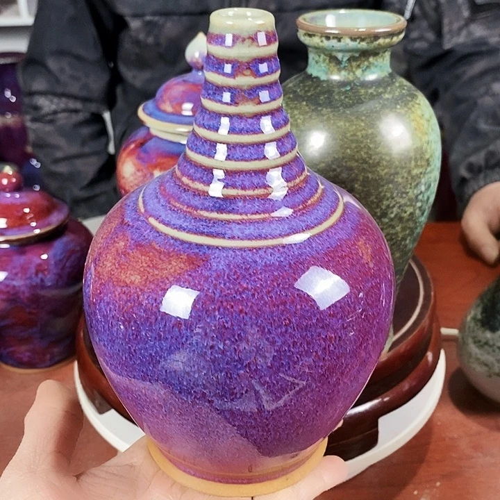 尚峰钧窑作品摆件