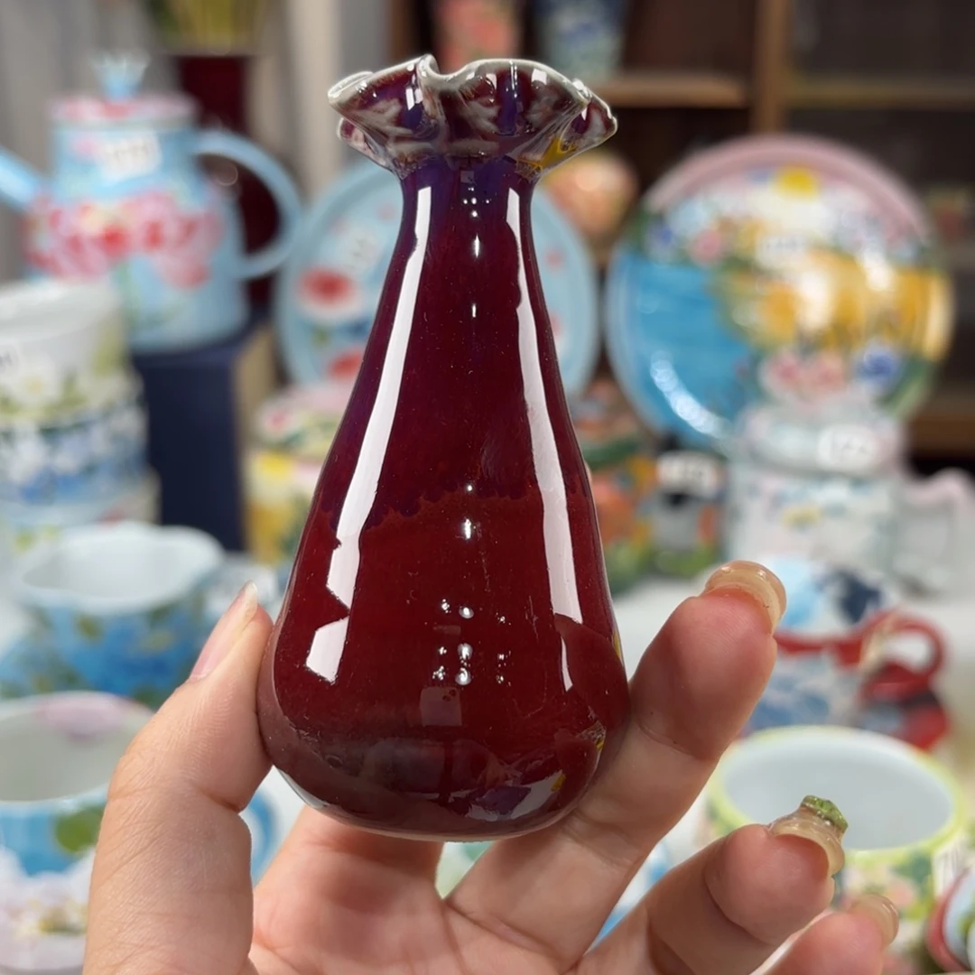 景德镇手绘高温釉下彩陶瓷茶具