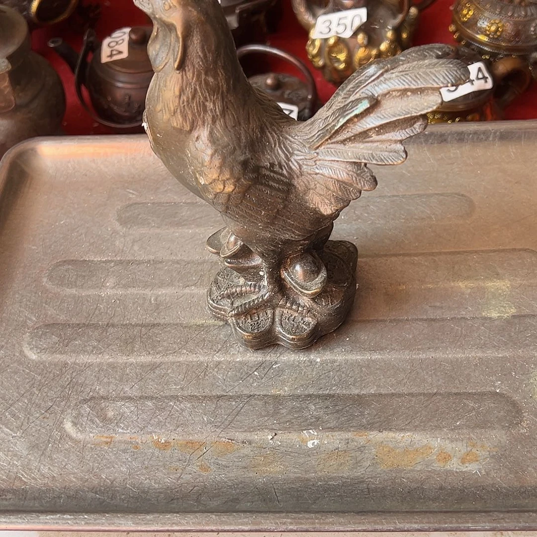 黄铜摆件，文房摆件