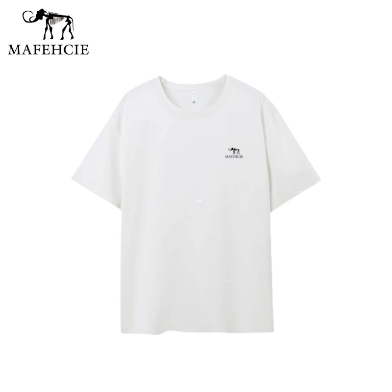 【欧洲猛犸大象 MAFEHCIE】男女同款高奢户外百搭款T恤 F618 LM