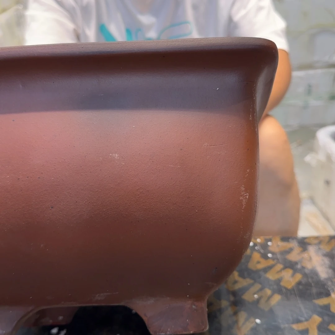 紫砂花盆口口欧口径24