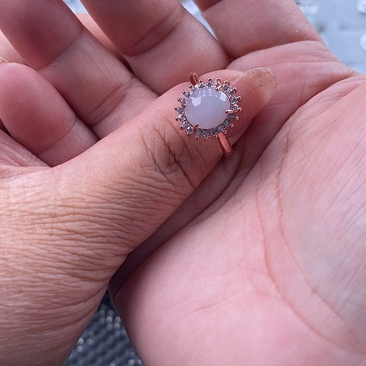 未镶嵌戒指翡翠小*爱缅甸