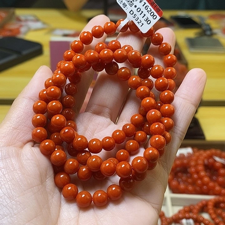 未镶嵌卡7南红玛瑙