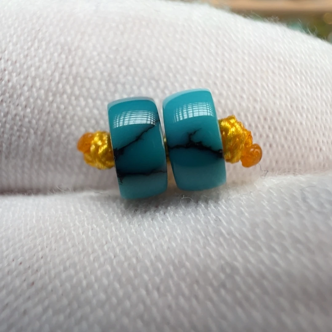 绿松石未镶嵌配饰6*2.8