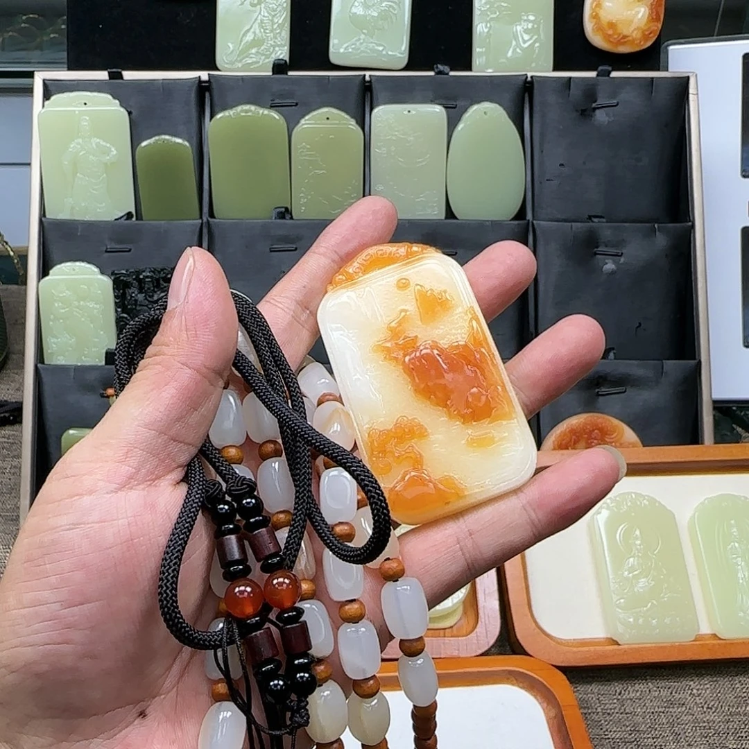P***つ一物一拍皮色山水